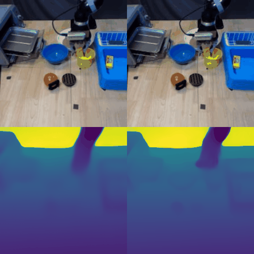 Jaco Play robot prediction compared with ground truth